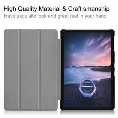 Kolminkertainen telinekotelo Samsung Galaxy Tab S4 10.5 T830/T835 -