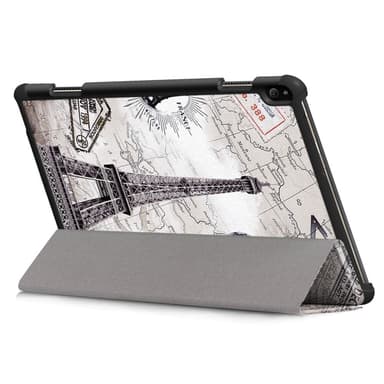Kolminkertainen jalustan kansi Lenovo Tab P10 -mallille - Eiffel-torni