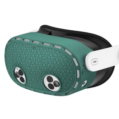 Meta Quest 3S -suojakotelolle, VR-kuulokemikrofonille, silikonisuoja