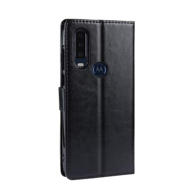 Motorola One Action Crazy Horse Lompakkoteline