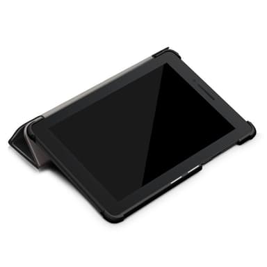 Lenovo Tab E7 TB-7104F Kolminkertainen jalusta PU-nahkainen suojakotelo