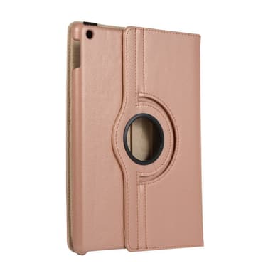 Apple iPad 10.2 2021/2020/2019 Litchi tekstuurikuori - Ruusukulta
