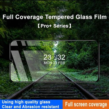 IMAK Pro+ Samsung Galaxy A15 Full Coverage Tempered Glass Black