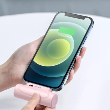 5000mAh kannettava puhelimen laturi USB-C taskulampulla