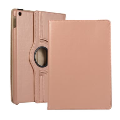 Apple iPad 10.2 2021/2020/2019 Litchi tekstuurikuori - Ruusukulta