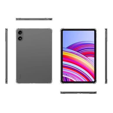 Xiaomi Redmi Pad Pro / Redmi Pad Pro 5G / Poco Pad Kotelo Neljän Kulman Pro / Poco Pad Suojaus Läpinäkyvä Tabletti TPU-kuori