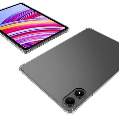 Xiaomi Redmi Pad Pro / Redmi Pad Pro 5G / Poco Pad Kotelo Neljän Kulman Pro / Poco Pad Suojaus Läpinäkyvä Tabletti TPU-kuori