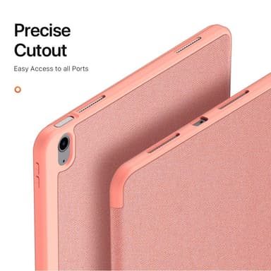 DUX DUCIS Domo iPad Air 13 (2024) Kolminkertainen jalusta - Pink
