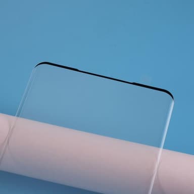 Samsung Galaxy S20 Ultra kaareva täysikokoinen karkaistu lasi (sormenjälkien lukitus)