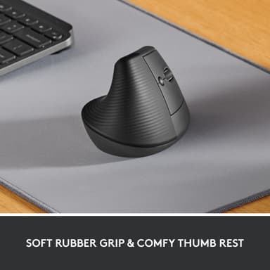 Logitech Lift Vertical langaton hiiri (grafiitti)