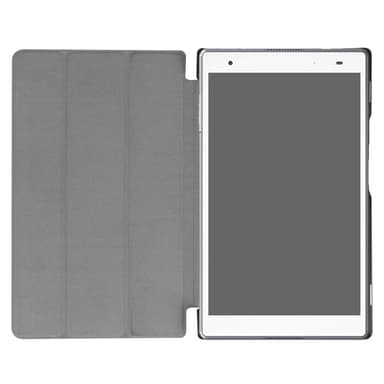 Kolminkertainen jalustapöytäkuori Lenovo Tab 4 8: lle - musta