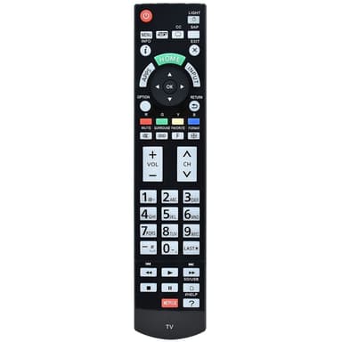TV:n kaukosäädin Korvaus N2QAYB000862:lle Panasonic-televisiolle helppokäyttöisellä painikkeella