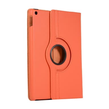 Apple iPad 10.2 2021/2020/2019 Litchi Tekstuurikuori - Oranssi