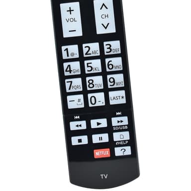 TV:n kaukosäädin Korvaus N2QAYB000862:lle Panasonic-televisiolle helppokäyttöisellä painikkeella
