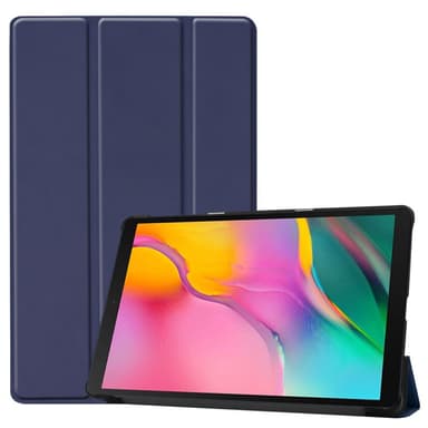 Kolminkertainen telinekotelo Samsung Galaxy Tab A 10.1 2019 - Tummansininen