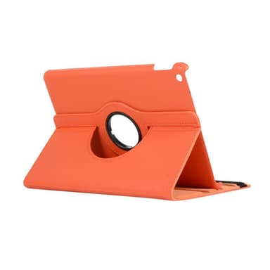 Apple iPad 10.2 2021/2020/2019 Litchi Tekstuurikuori - Oranssi