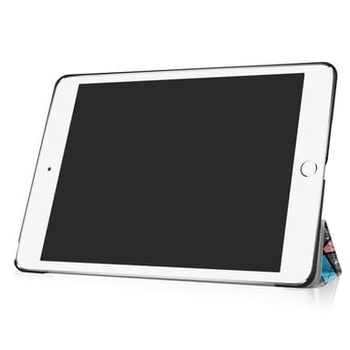 iPad 9.7 (2018)/9.7 (2017) Kolminkertainen jalustakotelo - geometrinen