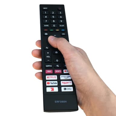 Television kaukosäädin Korvaa ERF3I80H Hisense TV:lle