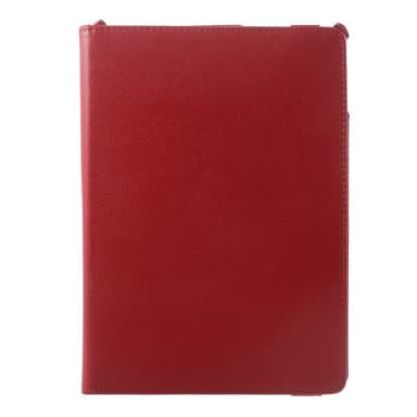 360 asteen pyörivä kotelo iPad 9.7 (2018)/9.7 (2017) /Air 2/Air - punainen