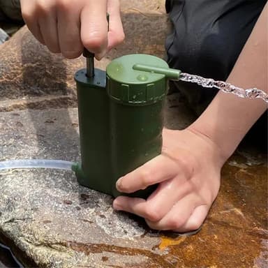 Camping Vaellus Survival Water Filter hätävedenpuhdistin