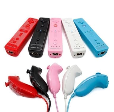 Yhteensopiva Wii & Wii U -ohjainsarjan Motion Plus Bulk Blue kanssa