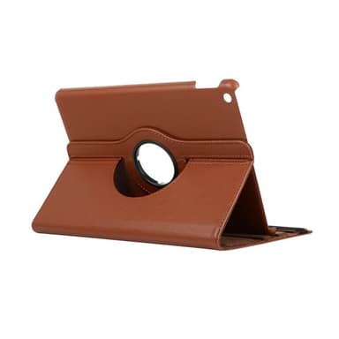 Apple iPad 10.2 2021/2020/2019 Litchi Texture -tablettikotelo - Ruskea