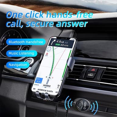 W8 Auton Äänensovitin Bluetooth-vastaanotin FM-lähetin teleskooppisella kaapelilla