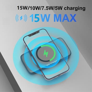 15W langaton laturi 10000mAh Power Bank PD 20W QC 22.5W kannettava