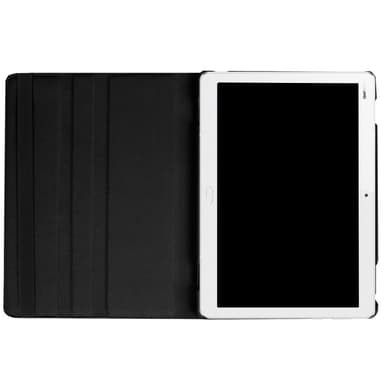 Teline tablettikotelo joustavalla nauhalla Huawei MediaPad M3 Lite 10: lle - musta