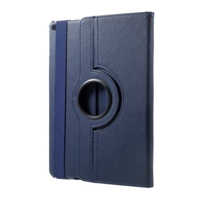 360 asteen pyörivä kotelo iPad 9.7 (2018)/9.7 (2017) /Air 2/Air - tummansininen
