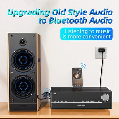 W8 Auton Äänensovitin Bluetooth-vastaanotin FM-lähetin teleskooppisella kaapelilla