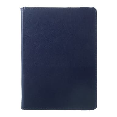 360 asteen pyörivä kotelo iPad 9.7 (2018)/9.7 (2017) /Air 2/Air - tummansininen