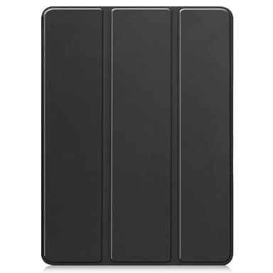 iPad Pro 11 (2024) Kolminkertainen Teline Tabletin Suojakuori Kynäpidikkeellä - Musta