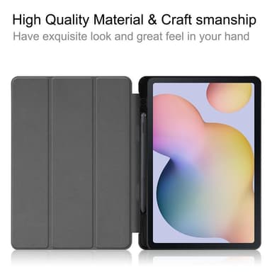 Kolminkertainen teline älykotelo Samsung Galaxy Tab S7: lle
