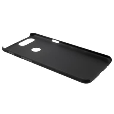 Kumipäällysteinen kova PC-matkapuhelinkotelo OnePlus 5T: lle - musta