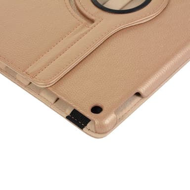 Apple iPad 10.2 2021/2020/2019 Litchi Texture -teline - Kulta