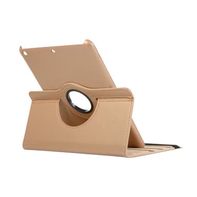 Apple iPad 10.2 2021/2020/2019 Litchi Texture -teline - Kulta