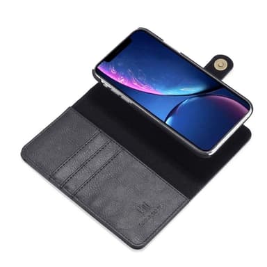 DG.MING iPhone 11 tyylikäs lompakkokotelo - musta