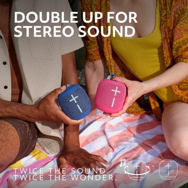 Ultimate Ears WONDERBOOM 4 kannettava langaton kaiutin (Joy. Brights)