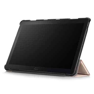 Kolminkertainen jalustan kansi Lenovo Tab P10: lle - kulta