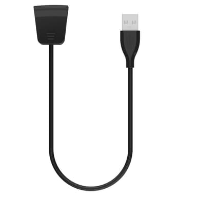 55cm korvaava USB-latauskaapeli Fitbit Alta HR: lle - musta