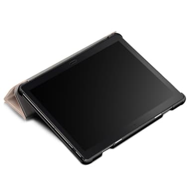 Kolminkertainen jalustan kansi Lenovo Tab P10: lle - kulta