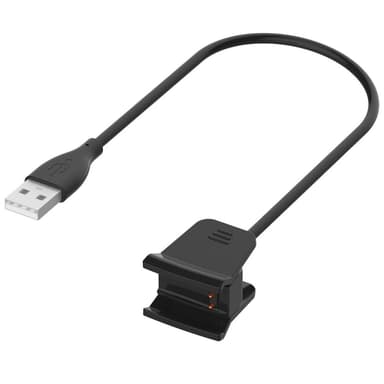 55cm korvaava USB-latauskaapeli Fitbit Alta HR: lle - musta