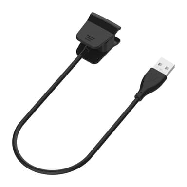55cm korvaava USB-latauskaapeli Fitbit Alta HR: lle - musta