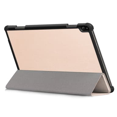 Kolminkertainen jalustan kansi Lenovo Tab P10: lle - kulta