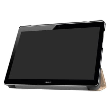 Kolminkertainen kotelo jalustalla Huawei MediaPad T3 10: lle - kulta