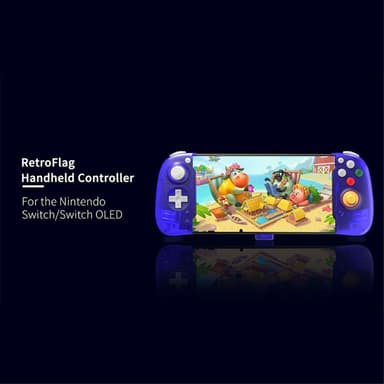 Yhteensopiva Nintendo Switch / Switch OLED Game Controller Gamepad Turbo -peliohjaimen kanssa