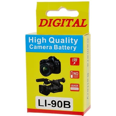 LI-90B-akku Olympus SP110/XZ-2/TG-4/DB-110/TG-5/GRIII/TG1 jne