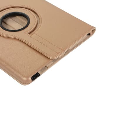 Apple iPad 10.2 2021/2020/2019 Litchi Texture -teline - Kulta