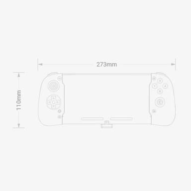 Yhteensopiva Nintendo Switch / Switch OLED Game Controller Gamepad Turbo -peliohjaimen kanssa